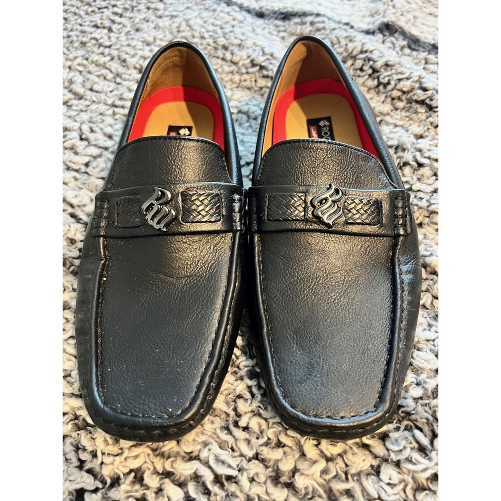 Rocawear Dwight Comfort Classic Slip On Loafers Men's‎ Size 9 Black NWOB